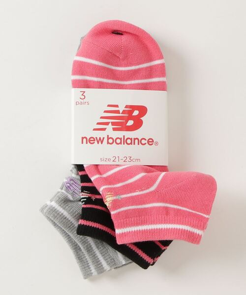 NEW BALANCE（ニューバランス）の「ジュニア3Pソックスガールズ（ソックス/靴下・キッズ・その他/その他1・SMALL/X-SMALL）」の4枚目の写真