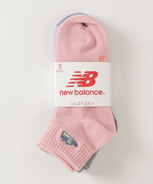 NEW BALANCE（ニューバランス）の「ジュニア3Pソックスガールズ（ソックス/靴下・キッズ・その他/その他1・SMALL/X-SMALL）」の5枚目の写真