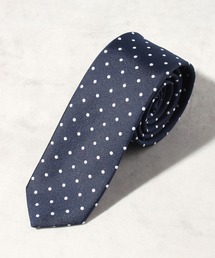 CORPUS　SELECT（コーパストーキョー）の「【日本製/Made in Japan】スリムネクタイ （無地 チェック ストライプ ドット）（ネクタイ）」