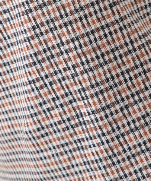 ROCKET x LUNCH（ロケットアンドランチ）の「ROCKET×LUNCH／チェック柄タートル 2928965（Tシャツ/カットソー・レディース・ブラック/ブラウン・SMALL/MEDIUM）」の15枚目の写真