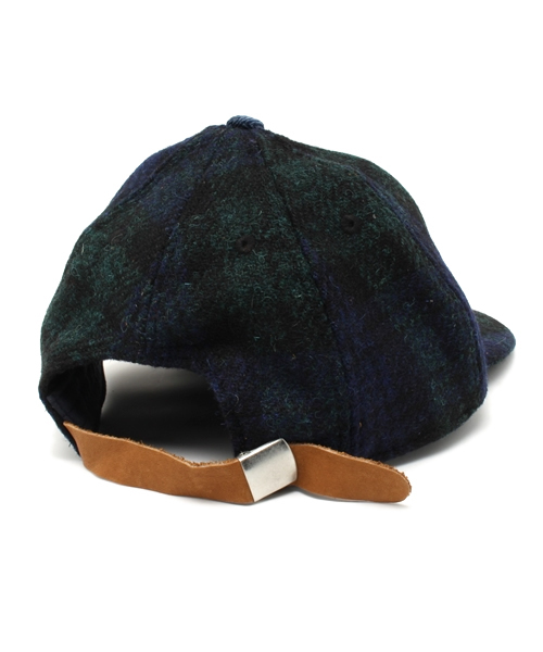 HARRIS TWEED（ハリスツイード）の「ユニセックス ハリスツイード キャップ UMPIRExHARRIS NEGRO CAP（キャップ・メンズ・ホワイト/ダークグレー/ネイビー・ONE SIZE）」の12枚目の写真