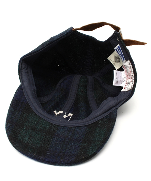 HARRIS TWEED（ハリスツイード）の「ユニセックス ハリスツイード キャップ UMPIRExHARRIS NEGRO CAP（キャップ・メンズ・ホワイト/ダークグレー/ネイビー・ONE SIZE）」の7枚目の写真