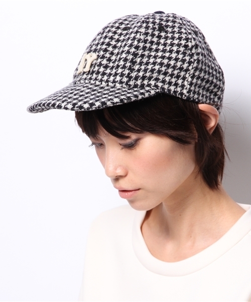 HARRIS TWEED（ハリスツイード）の「ユニセックス ハリスツイード キャップ UMPIRExHARRIS NEGRO CAP（キャップ・メンズ・ホワイト/ダークグレー/ネイビー・ONE SIZE）」の5枚目の写真