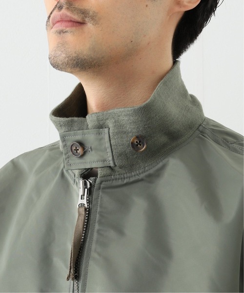 INHERIT（インヘリット）の「NYLON WEP ミリタリージャケット（ブルゾン・メンズ・カーキ/ブラック・LARGE/MEDIUM）」の15枚目の写真