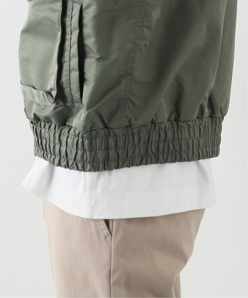 INHERIT（インヘリット）の「NYLON WEP ミリタリージャケット（ブルゾン・メンズ・カーキ/ブラック・LARGE/MEDIUM）」の16枚目の写真