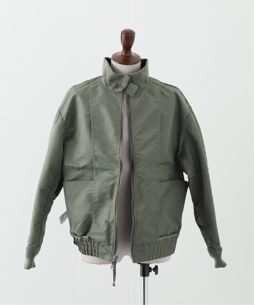 INHERIT（インヘリット）の「NYLON WEP ミリタリージャケット（ブルゾン・メンズ・カーキ/ブラック・LARGE/MEDIUM）」の17枚目の写真