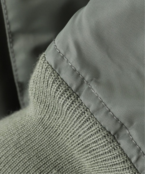 INHERIT（インヘリット）の「NYLON WEP ミリタリージャケット（ブルゾン・メンズ・カーキ/ブラック・LARGE/MEDIUM）」の22枚目の写真