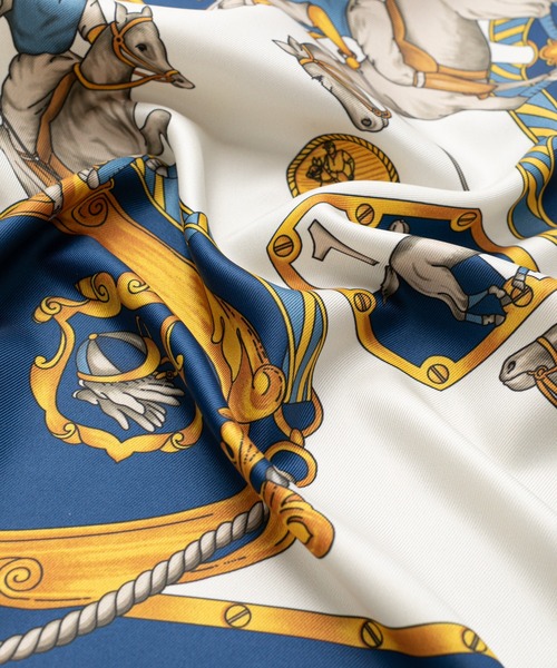 シュナ♥新品！馬柄スカーフの素敵なチュニック シュナ様専用♥新品！馬柄スカーフの素敵なチュニック