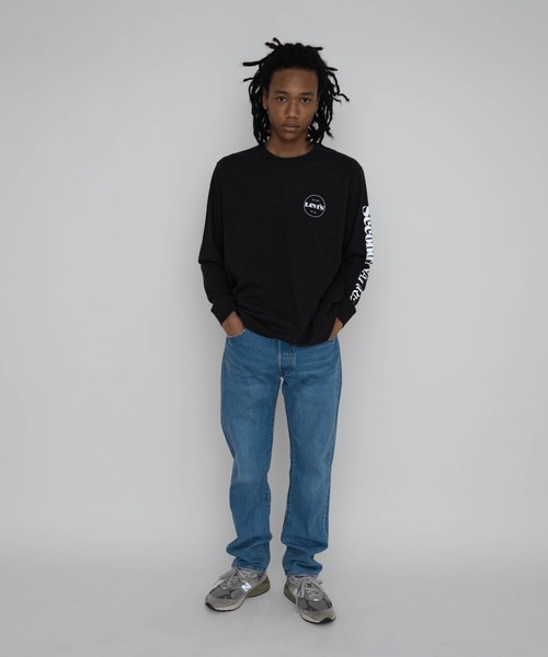 Levi's(リーバイス)の「RELAXED LS GRAPHIC TEE MV SSNL LOGO LS C(Tシャツ/カットソー・メンズ・ブラック・L/XL/M/S)」の5枚目の写真
