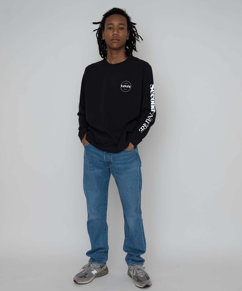 Levi's(リーバイス)の「RELAXED LS GRAPHIC TEE MV SSNL LOGO LS C(Tシャツ/カットソー・メンズ・ブラック・L/XL/M/S)」の7枚目の写真