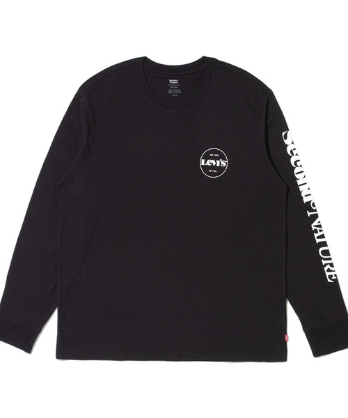 Levi's(リーバイス)の「RELAXED LS GRAPHIC TEE MV SSNL LOGO LS C(Tシャツ/カットソー・メンズ・ブラック・L/XL/M/S)」の8枚目の写真