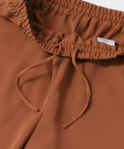 SENSE OF PLACE by URBAN RESEARCH（センスオブプレイスバイアーバンリサーチ）の「ベルテッドヘムパンツ（その他パンツ・レディース・ブラック/ライトブラウン・ONE）」の7枚目の写真