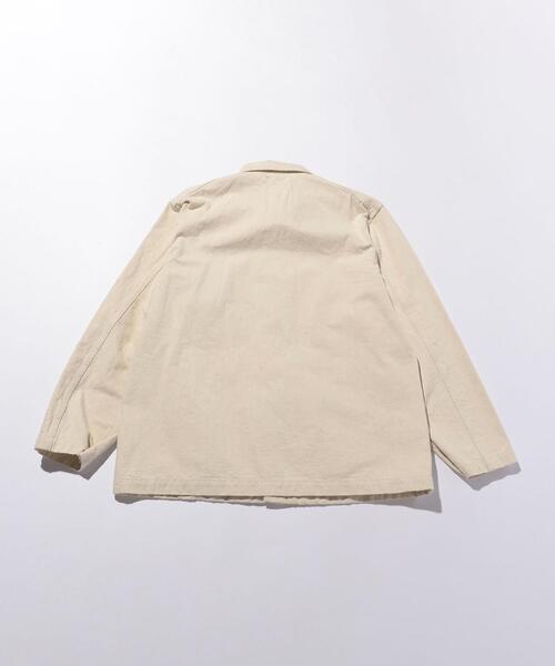 MHL.（エムエイチエル）の「＜MHL.＞ DENIM COVERALL/アウター（カバーオール・メンズ・オフホワイト・MEDIUM/LARGE）」の2枚目の写真