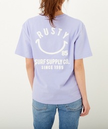 【RUSTY / ラスティ】レディースバックプリントTシャツ