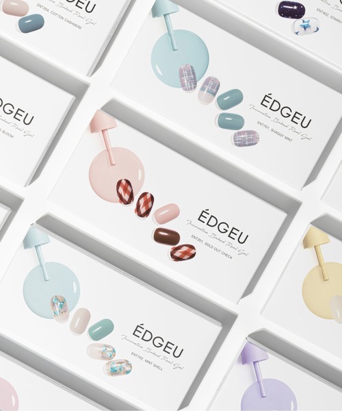 ハンドジェルネイル フットジェルネイルシール Edgeu Part2 ネイルシール ネイルチップ Monocoro Toppi モノコロトッピ のファッション通販 Zozotown