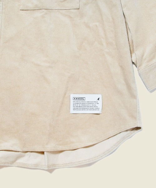 KANGOL（カンゴール）の「【完売】KANGOL【カンゴール】コーデュロイジャケット（その他アウター・メンズ・ブルー/アイボリー・S/M）」の3枚目の写真