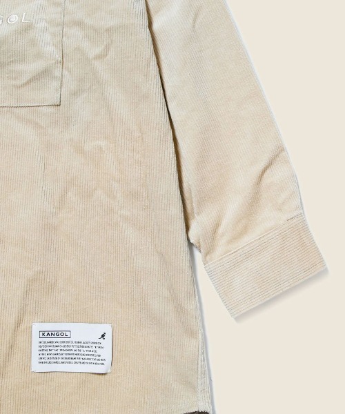 KANGOL（カンゴール）の「【完売】KANGOL【カンゴール】コーデュロイジャケット（その他アウター・メンズ・ブルー/アイボリー・S/M）」の5枚目の写真