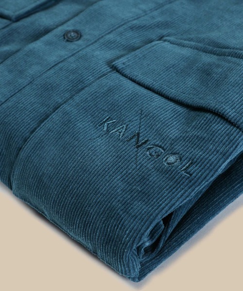 KANGOL（カンゴール）の「【完売】KANGOL【カンゴール】コーデュロイジャケット（その他アウター・メンズ・ブルー/アイボリー・S/M）」の9枚目の写真