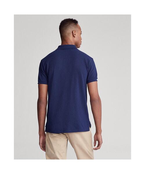 POLO RALPH LAUREN（ポロ ラルフ ローレン）の「スリム フィット メッシュ ポロシャツ（ポロシャツ・メンズ・ブルー・MEDIUM/SMALL/X-LARGE/XX-LARGE/X-SMALL/LARGE）」の2枚目の写真