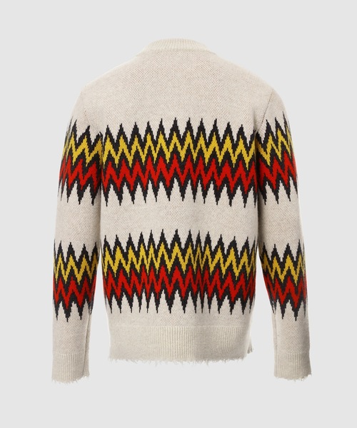 ALANUI（アラヌイ）の「SNOOPY PLAYS HARMONICA SWEAT（ニット/セーター・メンズ・シャンパンベージュ・SMALL/MEDIUM/LARGE/X-LARGE）」の2枚目の写真