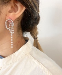 フープパールレーンピアス