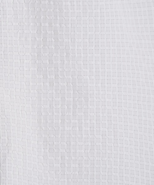 CIAOPANIC（チャオパニック）の「チェック柄袖ボリュームギャザーブラウス（シャツ/ブラウス・レディース・ベージュ/グリーン/オフホワイト/ネイビー・FREE）」の8枚目の写真