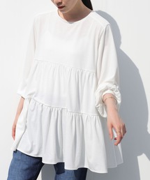 AMERICAN HOLIC | ティアードカットチュニック　＊(Tシャツ/カットソー)