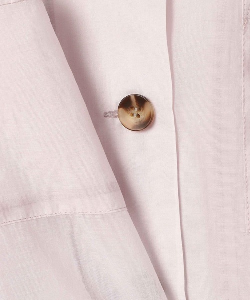 Heather(ヘザー)の「シアーポケット半袖シャツ 948030(シャツ/ブラウス・レディース・パープル/ブラウン/グレー/イエロー・FREE)」の16枚目の写真