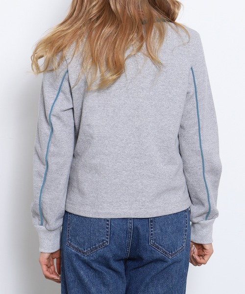 FACETASM(ファセッタズム)の「FACETASM PIPPA-SW-W02 L/S SWEAT(スウェット・レディース・グレー・1)」の4枚目の写真