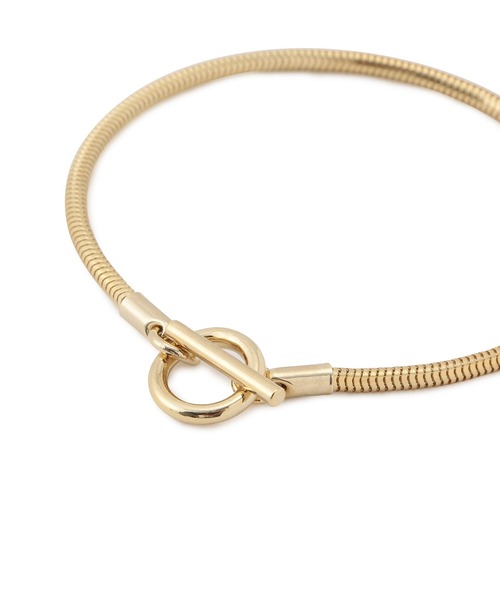 ROPE'（ロペ）の「スネークチェーンブレスレット（ブレスレット・レディース・ゴールド・FREE）」の4枚目の写真