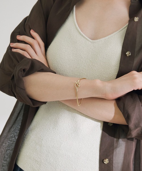 ROPE'（ロペ）の「スネークチェーンブレスレット（ブレスレット・レディース・ゴールド・FREE）」の6枚目の写真