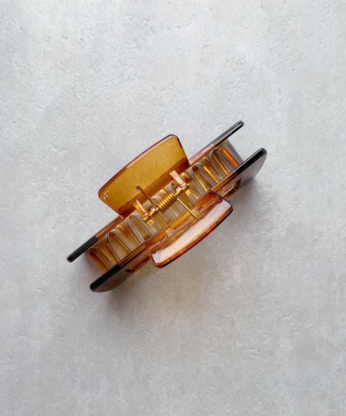 iso（イソ）の「スクエアヘアクリップ（バレッタ/ヘアクリップ・レディース・ブラック/ベージュ/アイボリー/その他1/グレイッシュベージュ・FREE）」の14枚目の写真