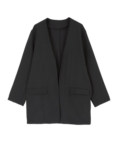 titivate（ティティベイト）の「ﾘﾈﾝﾗｲｸﾊﾞｯｸﾍﾞﾙﾄﾉｰｶﾗｰｼﾞｬｹｯﾄ（ノー