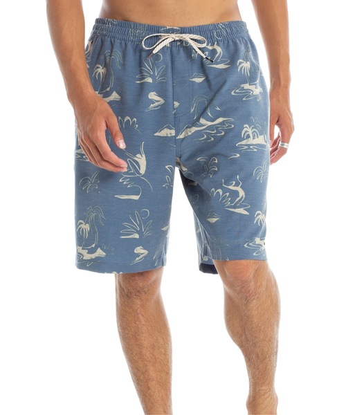 Quiksilver（クイックシルバー）の「ENDLESS TRIP VOLLEY/クイックシルバーウエストゴムボードショーツ ・サーフトランクス(水着)（水着・メンズ・ネイビー/ホワイト/ピンク・SMALL/MEDIUM/LARGE/X-LARGE）」の3枚目の写真