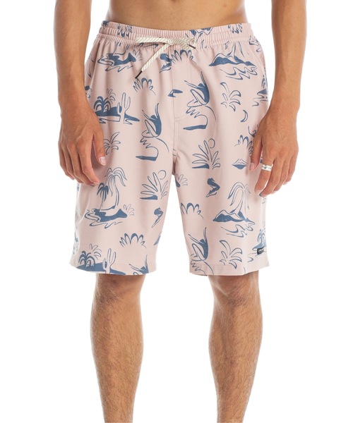 Quiksilver（クイックシルバー）の「ENDLESS TRIP VOLLEY/クイックシルバーウエストゴムボードショーツ ・サーフトランクス(水着)（水着・メンズ・ネイビー/ホワイト/ピンク・SMALL/MEDIUM/LARGE/X-LARGE）」の8枚目の写真