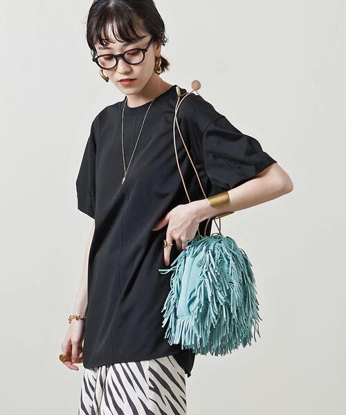 UNITED ARROWS（ユナイテッドアローズ）の「UBCC C/P ダーツスリーブ プルオーバー（Tシャツ/カットソー・レディース・オフホワイト/ライム/ブラック/ホワイト/その他9・FREE）」の5枚目の写真