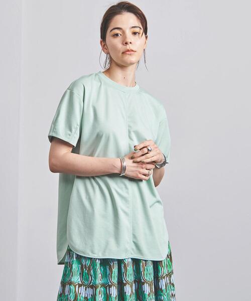 UNITED ARROWS（ユナイテッドアローズ）の「UBCC C/P ダーツスリーブ プルオーバー（Tシャツ/カットソー・レディース・オフホワイト/ライム/ブラック/ホワイト/その他9・FREE）」の9枚目の写真