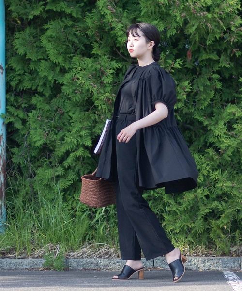 ABBEY MARKET(アビーマーケット)の「RECLY 半袖 ティアードワンピース(ワンピース・レディース・オフホワイト/ブラック・FREE)」の22枚目の写真