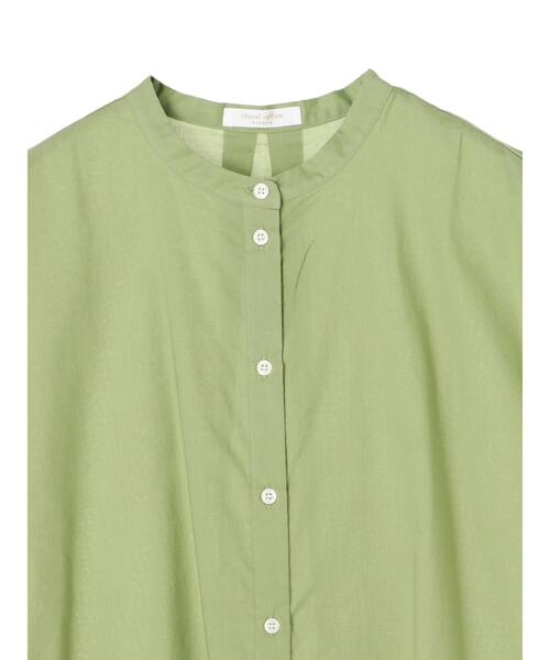 PLEATS PLEASE フレンチスリーブチュニック シャツカラー PLEATS PLEASE ISSEY MIYAKE - イッセイミヤケ プリーツプリーズ