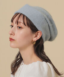 Ray BEAMS | Ray BEAMS / アンゴラ ビーニー 帽(ニットキャップ/ビーニー)
