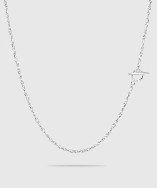 ISOLATION（アイソレーション）の「【ISOLATION / アイソレーション】silver925 Twist Chain Necklace / ツイストチェーン マンテルネックレス シルバー925（ネックレス・レディース・シルバー/シルバー×ゴールド・35cm/45cm）」の13枚目の写真