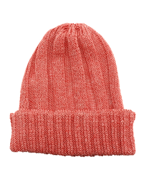 Denime（ドゥニーム）の「BASIC KNIT CAP LINEN/ベーシックニットキャップリネン（ニットキャップ/ビーニー・メンズ・ブラック/オリーブ/サックスブルー/ネイビー/マスタード/レッド・FREE）」の8枚目の写真