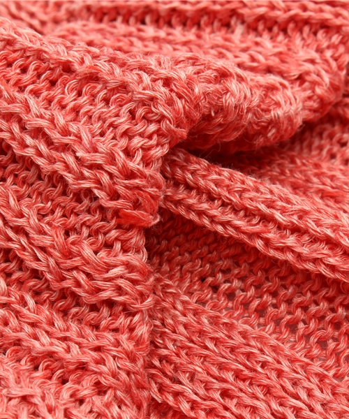 Denime（ドゥニーム）の「BASIC KNIT CAP LINEN/ベーシックニットキャップリネン（ニットキャップ/ビーニー・メンズ・ブラック/オリーブ/サックスブルー/ネイビー/マスタード/レッド・FREE）」の12枚目の写真