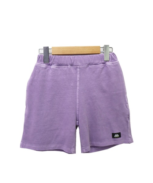 JUNKSOUL(ジャンクソウル)の「【KID'S】マウンテンピスネーム付きピグメントショートパンツ (M4)(その他パンツ・キッズ・ライトブルー/カーキ/バイオレット/チャコール/イエロー系・100/110/120/130/140/150/160)」の4枚目の写真
