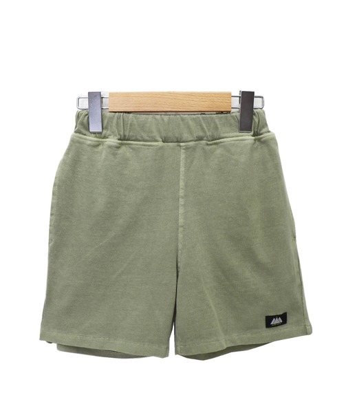 JUNKSOUL(ジャンクソウル)の「【KID'S】マウンテンピスネーム付きピグメントショートパンツ (M4)(その他パンツ・キッズ・ライトブルー/カーキ/バイオレット/チャコール/イエロー系・100/110/120/130/140/150/160)」の3枚目の写真