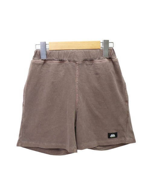 JUNKSOUL(ジャンクソウル)の「【KID'S】マウンテンピスネーム付きピグメントショートパンツ (M4)(その他パンツ・キッズ・ライトブルー/カーキ/バイオレット/チャコール/イエロー系・100/110/120/130/140/150/160)」の2枚目の写真