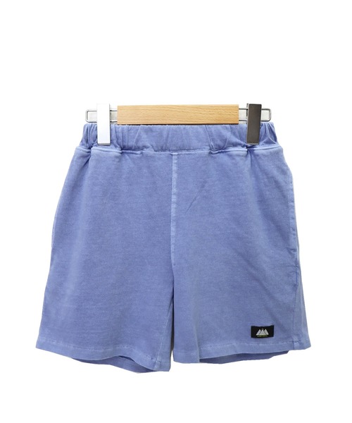JUNKSOUL(ジャンクソウル)の「【KID'S】マウンテンピスネーム付きピグメントショートパンツ (M4)(その他パンツ・キッズ・ライトブルー/カーキ/バイオレット/チャコール/イエロー系・100/110/120/130/140/150/160)」の1枚目の写真