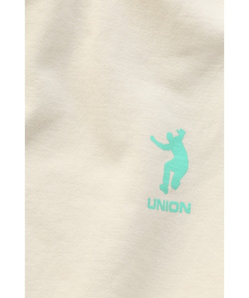 UNION（UNION TOKYO）（ユニオン）の「FRONTMAN IV SWEATPANTS UNION ユニオン スウェットパンツ（スウェットパンツ・メンズ・ホワイト/ブラウン・SMALL/MEDIUM/LARGE/X-LARGE）」の13枚目の写真