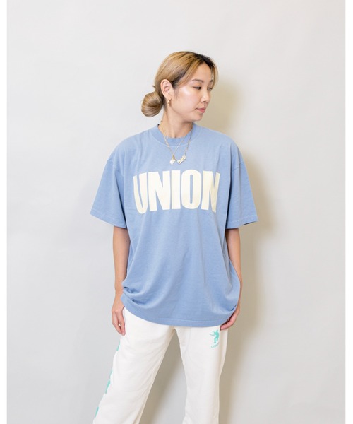 UNION（UNION TOKYO）（ユニオン）の「FRONTMAN IV SWEATPANTS UNION ユニオン スウェットパンツ（スウェットパンツ・メンズ・ホワイト/ブラウン・SMALL/MEDIUM/LARGE/X-LARGE）」の21枚目の写真