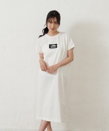 OUTDOOR PRODUCTS（アウトドアプロダクツ）の「【OUTDOOR PRODUCTS】USAコットンビッグシルエットヘビーウェイトロゴワンピース（ワンピース・レディース）」